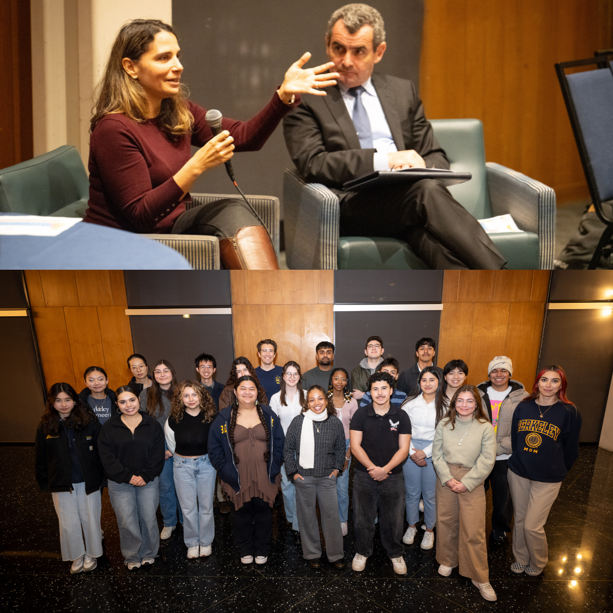 Yardi scholars at spring speaker salon